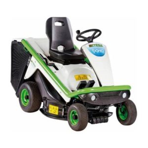 etesia bahia m2e elektro aufsitzmäher – 100 % elektrischer rasenmäher, 80 cm